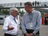 Mr Bernie Ecclestone en el Paddock del Circuit de Catalunya